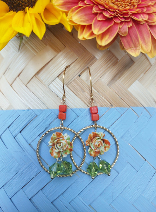 Autumn Bouquet Sway Earrings