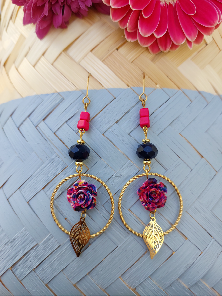 Summer Bouquet Sway Earrings